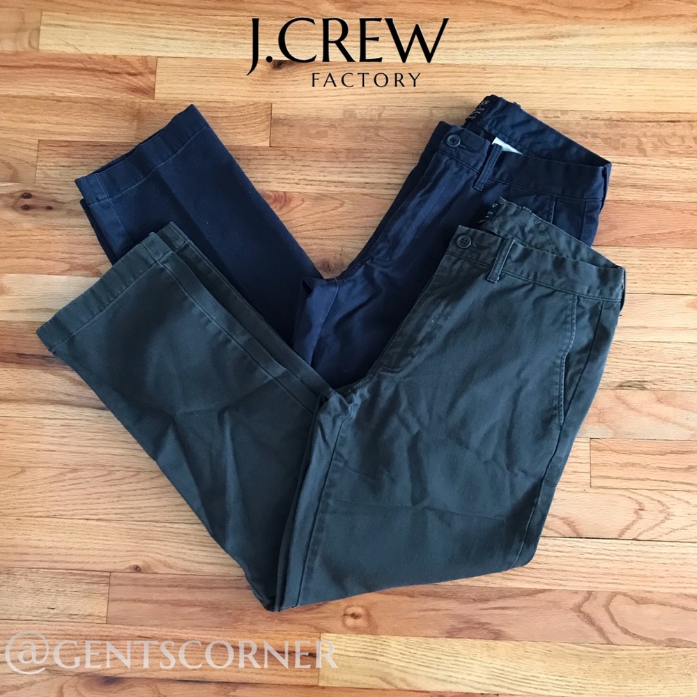J. Crew Factory Sutton Broken-In Chino